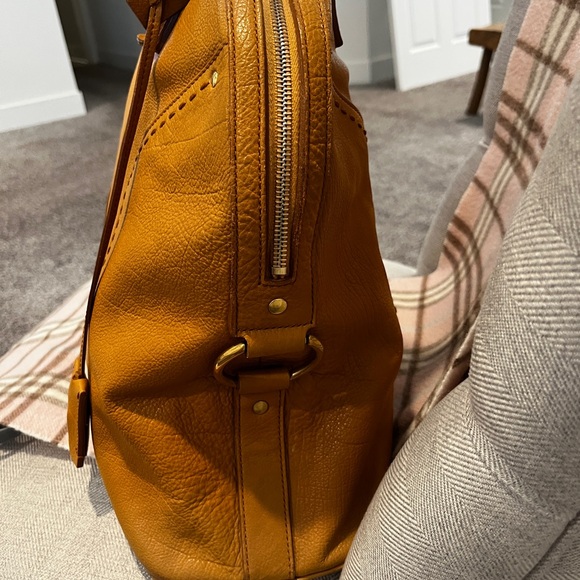 YSL Muse Large Tote in Camel Leather – Authentic Vintage “It” Bag - Picture 7 of 11
